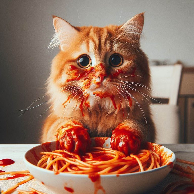 My Cat Ate Spaghetti Sauce