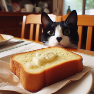 Cat Ate Garlic Bread